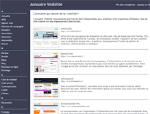 Tablet Screenshot of annuaire-visibilite.com